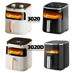 หม้อทอดไร้น้ำมันสแตนเลส ปุ่มควบคุมแบบกลไกคู่ หน้าต่างมองเห็นได้ ตัวเครื่องทนทาน ตรวจสอบการปรุง<span class=keywords><strong>อาหาร</strong></span>แบบเรียลไทม์ - Product Image 6