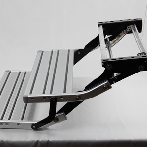Construcción de aluminio Robusto RV Paso Superficie antideslizante Camper Paso <span class=keywords><strong>Camping</strong></span> Entrada Rv Pasos - Product Image 2