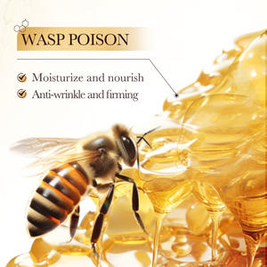 <span class=keywords><strong>Bee</strong></span> <span class=keywords><strong>Venom</strong></span> Masker Wajah anti-keriput dan pengencang, mudah diaplikasikan pada Formula krim menyerap untuk pelembap Super mencerahkan warna kulit - Product Image 4
