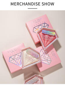 Hanaiyan — poudre de diamant pressé, surligneur, Design pour le nez, le visage et les <span class=keywords><strong>yeux</strong></span>, Logo personnalisé, OEM, ODM, - Product Image 6