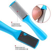 Outils de pédicure professionnels lime en plastique séparateur de doigts meuleuse de pied polisseuse pour le soin des ongles élimination de la peau morte