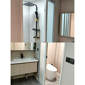 <span class=keywords><strong>Casa</strong></span> Capsula Spaziale Rettangolare: Container Abitativo Moderno, Sicuro, Impermeabile, Durevole, Facile da Abitare - Product Image 4