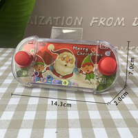 Cadeaux de Noël promotionnels, jeux de bagues d'eau miniatures à main, thème Père Noël, éducatifs