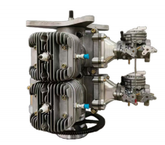 Motor de Gasolina T730 de 730cc, Cuatro Cilindros, Dos Tiempos, Refrigerado por Aire, 63.5HP, 47.3kW, Unidad de Potencia para UAV de Ala Fija, Peso de Despegue de 270kg - Product Image 3