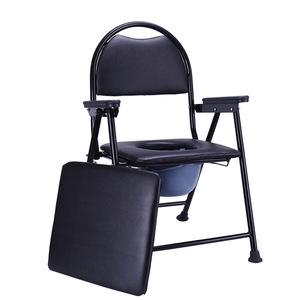 Chaise de toilette médicale <span class=keywords><strong>à</strong></span> usage domestique chaise de pot adulte chaise d'aisance pliable pour les personnes handicapées et les personnes <span class=keywords><strong>âgée</strong></span>s - Product Image 5