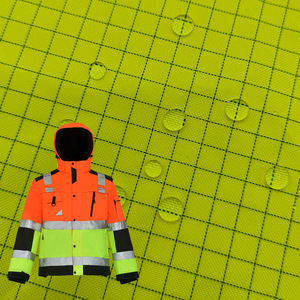 Tissu Oxford 300D Conducteur Antistatique Imperméable Enduit PU Jaune Vih Respirant pour Vêtements de Travail Sacs Uniformes Auvent Extérieur - Product Image 2