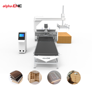 Thông minh làm tổ 3 trục CNC Router Máy 1530 ATC làm mát không khí trục chính cho cửa làm Tính năng NC Studio Siemens hệ thống điều khiển - Product Image 3