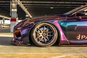 Kit carrosserie style Rocket Bunny en FRP, directement de l'usine, pour Lexus RCF : lèvre avant, jupes latérales, diffuseur arrière, spoiler - Product Image 5