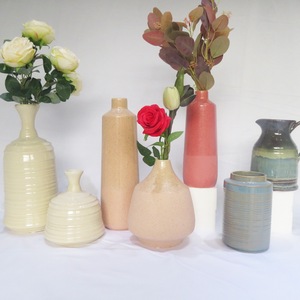 Florero decorativo minimalista de cerámica, productos en 2020, top 50, arreglo creativo <span class=keywords><strong>Vas</strong></span> - Product Image 2