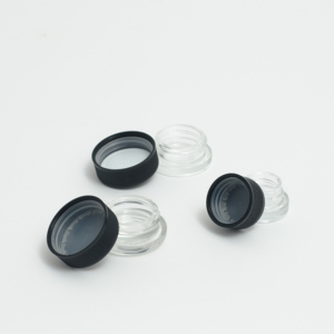 Cannacoast ขวดโหลแก้วใสรีไซเคิลได้3มล. 5มล. 9มล. ทนต่อเด็กพร้อมฝาพลาสติกสำหรับบรรจุน้ำมันสมุนไพรเข้มข้น - Product Image 6