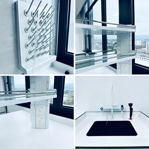 Mesa de Trabajo para Hospital, Estación de Trabajo Biológica, Muebles de Laboratorio Resistentes a Químicos, Mesa de Trabajo Moderna para Laboratorio de Física y Biología - Product Image 4