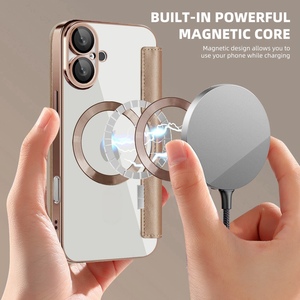 Cho iPhone 16 15 14 13 12 11 Pro Max Sang Trọng Khe Cắm Thẻ Chủ Từ Điện Thoại Di Động Bìa Da Lật Ví Trường Hợp Bảo Vệ - Product Image 4