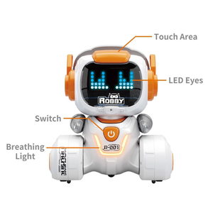 Recién llegado, Robot <span class=keywords><strong>de</strong></span> juguete inteligente RC, Robot <span class=keywords><strong>de</strong></span> baile con Control remoto, juguete con música y ojos LED para niños - Product Image 3