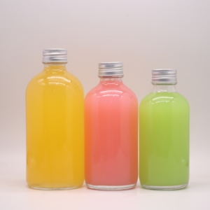 Bouteilles en verre transparent de qualité supérieure MAYSURE 2024, nouveau modèle, 250 ml, avec bouchon à vis pour vodka et <span class=keywords><strong>whisky</strong></span> - Product Image 4