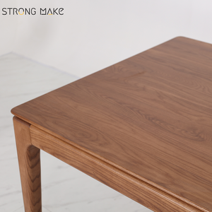 <span class=keywords><strong>Tavolo</strong></span> da Pranzo Nordico Rettangolare per <span class=keywords><strong>Cucina</strong></span> Tradizionale <span class=keywords><strong>Marrone</strong></span> Minimalista Lussuoso Moderno in Legno per 4-6 Persone - Product Image 6