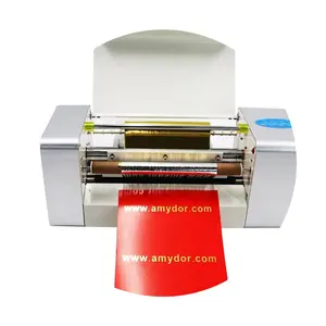 AMD360A Hot Foil Ribbon Printing Machine 200dpi Heat Transfer Automatic 360A Hot Stamping Foil Machine No Plate Printing Sheet