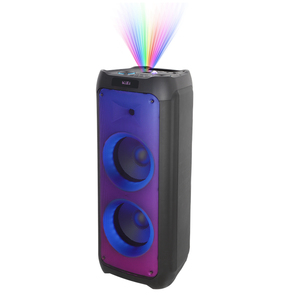 Máquina de Karaoke Doble de 10'' con Altavoz Bluetooth Portátil, Ranura para Tarjeta TF/USB, Grabación y Luces Láser para Fiestas en Casa, Gran Venta 2026 - Product Image 1