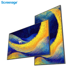 Pantalla Digital Ultrafina Screenage 1080p, Menú Digital Android WiFi de 32-55 Pulgadas, Tamaño Personalizable, Montaje en Poste/Suelo, Publicidad LED - Product Image 1