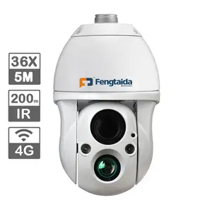 Açık endüstriyel grade akıllı CCTV WIFI/ 4G 5.0MP 36X optik Zoom PTZ kamera