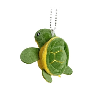 Mini dễ thương phim hoạt hình rùa sang trọng Keychain mềm Thú nhồi bông Keyring tên thương hiệu sản phẩm - Product Image 6