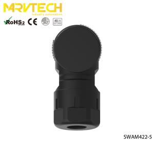 Conector de Cable Circular Flexible Óptico de Montaje en Campo de Ángulo Recto Marvtech - Product Image 4