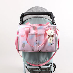 Nueva <span class=keywords><strong>bolsa</strong></span> de pañales de moda, <span class=keywords><strong>bolsa</strong></span> de mamá para <span class=keywords><strong>Hospital</strong></span>, <span class=keywords><strong>bolsa</strong></span> de bebé impermeable de gran capacidad para viajes de mamá - Product Image 4