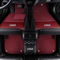 Tapis de sol de voiture de luxe de haute qualité, antidérapants et résistants à l'usure, tapis personnalisés adaptés aux tapis de sol de voiture Toyota