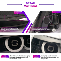 Feux arrière à LED RGB contrôlés par application, clignotants dynamiques séquentiels, feux arrière pour Mitsubishi Lancer Evo X 2008-2018