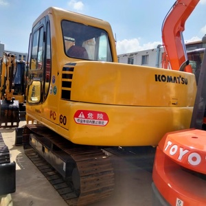 Hot Sale Well-Maintained Second Hand Japan Original 6ton <b>Mini</b> komatsu Excavator Used Excavator Komatsu Pc60 in Good Condition - Product Image 2