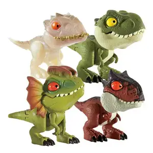 2024 Nieuwe Bestsellers Plastic Mini Grappige Schattige Vervorming Vinger Dinosaurus Ei Speelgoed Voor Kind Huevos De Dinosaurio