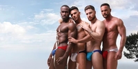 Séchage rapide amovible Plug maillots de bain hommes Triangle Bikini taille basse maillots de bain maillot de bain maillot de bain