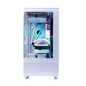 Xuanwu Pro M ATX mi-tour haut débit d'air panneau supérieur perforé boîtier d'ordinateur de jeu en verre trempé - Product Image 3