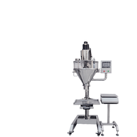 Machine de remplissage semi-automatique à vis sans fin pour poudre, pesage et dosage pour bouteilles, sachets, lait, produits chimiques, en conserve, plastique, verre, PET