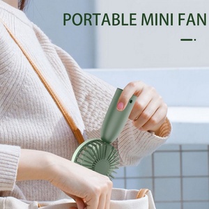 Ventilador Portátil de Mano con Luz Nocturna, Mini Ventilador Recargable para Niños, Refrigeración de Aire para el Verano, Venta al Por Mayor de Fábrica - Product Image 5