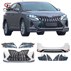Kits de Parachoques para Toyota Venza 2009-2018, Ensamblaje de Auto con Nueva Actualización, Incluye Parrillas Delanteras y Traseras, Gancho de Remolque y Juegos de Faros Delanteros y Luces Traseras - Product Image 6