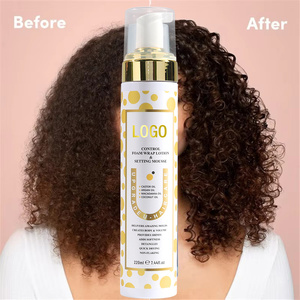 Fabricant Vente en gros OEM <span class=keywords><strong>Mousse</strong></span> pour cheveux définissant les boucles Marque privée <span class=keywords><strong>Mousse</strong></span> de coiffure bouclée <span class=keywords><strong>Mousse</strong></span> pour hommes pour mouler les cheveux Brillance - Product Image 1