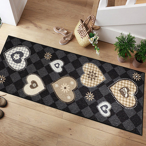 Custom <strong>Funny</strong> <strong>Doormat</strong> With Washable Rubber Backing Classic Style Home Floor Mat Nylon Inner Circle Runner Hallway Kitchen Rugs - Product Image 3