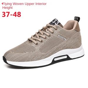 Botas Elevadoras para Hombre <span class=keywords><strong>2026</strong></span>, de Alta Calidad, Tejido de Malla, con Cordones, Transpirables, para Aumentar la Estatura, para Deportes de Verano, con Plantilla de Goma - Product Image 6
