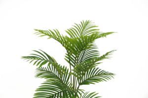 Top bán bất động cảm ứng 95cm cau Palm Bonsai Tree 9 lá cây nhân tạo với đứng nhắm mục tiêu cho thoải mái tối ưu thẩm mỹ - Product Image 2