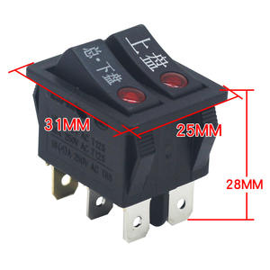 Accesorios para Plancha Eléctrica, Interruptor Doble Universal, Botón de Luz, Interruptor para Placa Superior e Inferior, Interruptor Principal para Planchas Eléctricas - Product Image 3