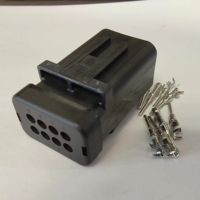 776494-1 | DEUTSCH | Conector de Plástico Automotriz Rectangular de 2 Posiciones, Gris, 0.177" (4.50mm)