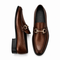 Mocassins Penny Premium pour Hommes – Chaussures Classiques en Cuir à Enfiler – Élégantes pour Tenues Formelles et Décontractées Chic