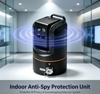 Localisateur de caméra espion haute précision, intérieur 360° °   Scanner d'équipements d'enregistrement cachés, autre produit de protection de sécurité