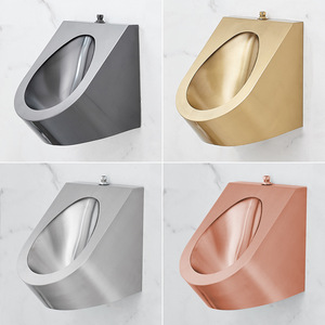 Hiện đại 304 thép không gỉ người đàn ông của cảm biến treo tường nơi để tiểu phòng tắm thiết bị vệ sinh - Product Image 2