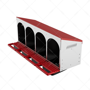 Boîte à nids à 4 trous pour l'élevage de poulets, boîte à ponte en plastique, nid à œufs <span class=keywords><strong>automatique</strong></span> pour poulets, vente chaude, excellent pour la ferme - Product Image 2