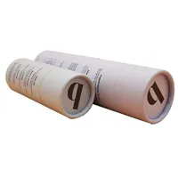 Emballage en tube push-up en papier kraft écologique imprimé sur mesure pour huile essentielle, déodorant, baume à lèvres, rouge à lèvres avec stick solide