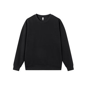 Sudadera de alta calidad 360GSM French Terry Plain Blank transpirable Streetwear Pullover para hombres - Product Image 3