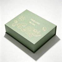 Vente en gros de boîtes à pistaches de qualité alimentaire, écologiques, style populaire, emballage alimentaire en papier, boîte d'emballage pour noix
