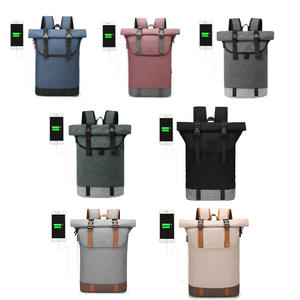 Sac à dos personnalisé, nouveau, étudiant, imperméable, professionnel, pour ordinateur portable, USB, école, sac à dos à roulettes - Product Image 2