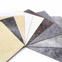 Carrelage PVC Auto-Adhésif 1,5mm Effet Marbre/Moquette avec Dos Adhésif Fort – Pose Facile "Peler et Coller" pour DIY